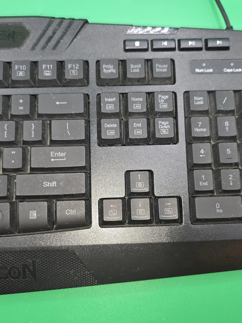 Redragon S101-3 PRO Wired Mechanical Feel Gaming Keyboard RGB Backlit Black